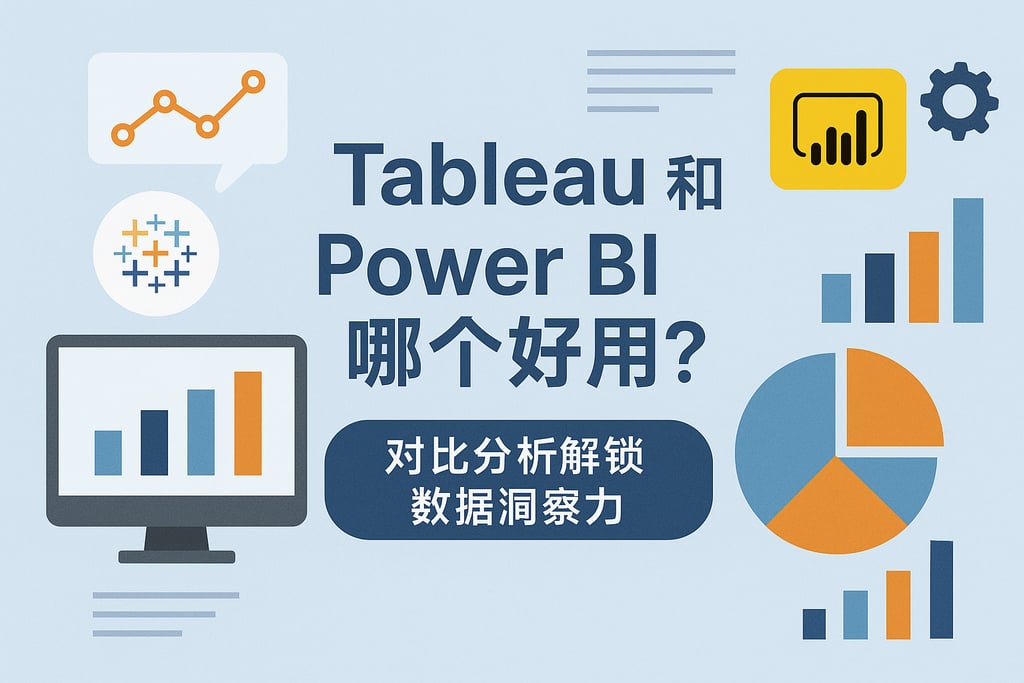 Tableau和Power BI哪个好用？对比分析解锁数据洞察力